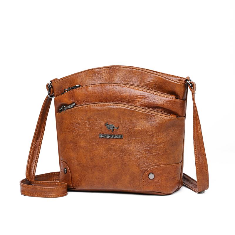 Middle-Aged and Elderly Multi-Layer Crossbody Bag Mother Bag Women's Shoulder Bag