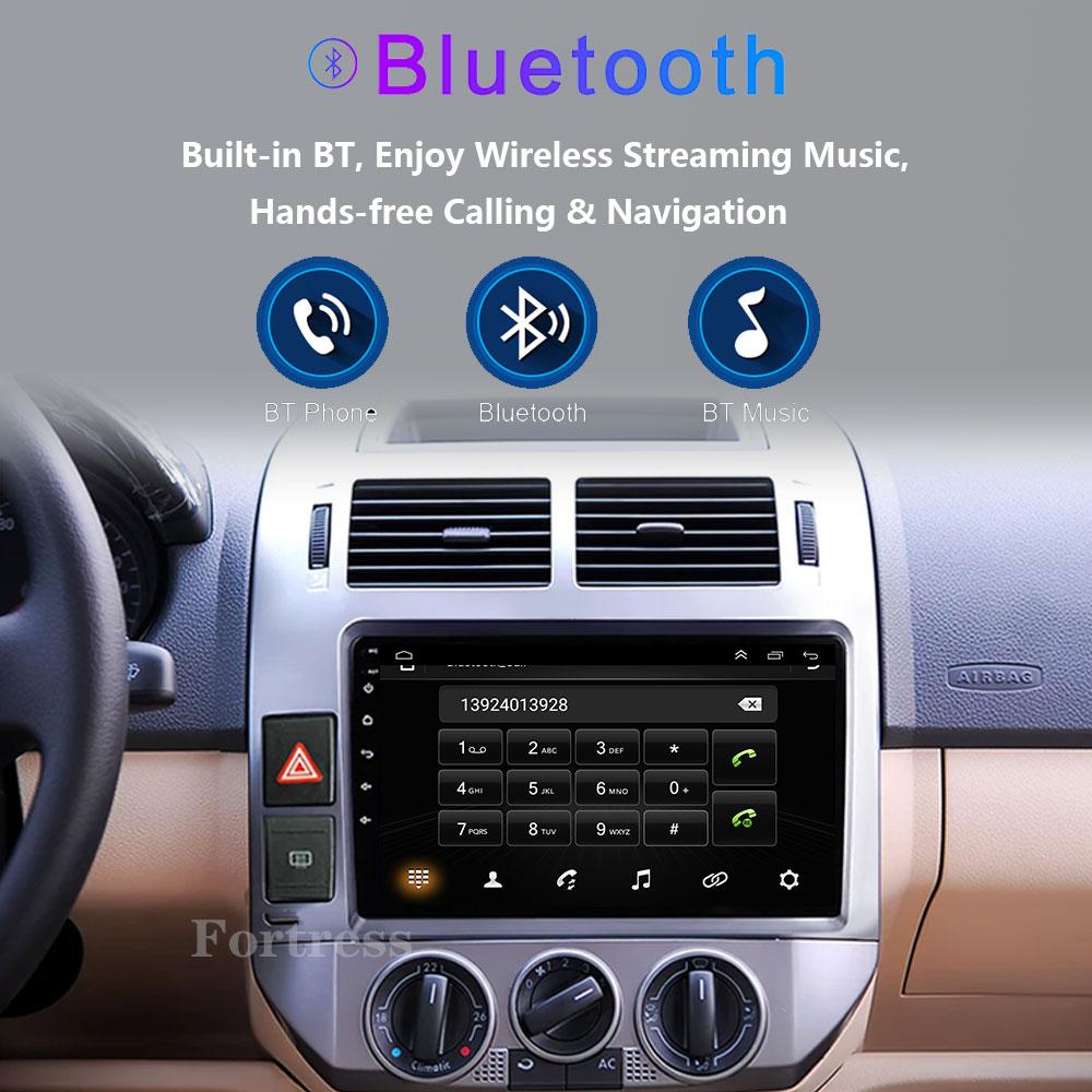 Fortress Pentru Volkswagen Polo Mk4 2001 - 2011 Radio Auto Android Player Multimedia Carplay Auto Stereo GPS Navi 2din DSP Unitate Principală
