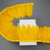 Flowing Fabric Strips & Colored Goose Feather Ribbon for Wedding Dress DIY and Crafting Accessories