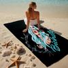 Proof Beach Towel with a Karol G Pattern - Soft,absorbent,quick-drying,machine Washable - Perfect for Swimming,camping,bathing