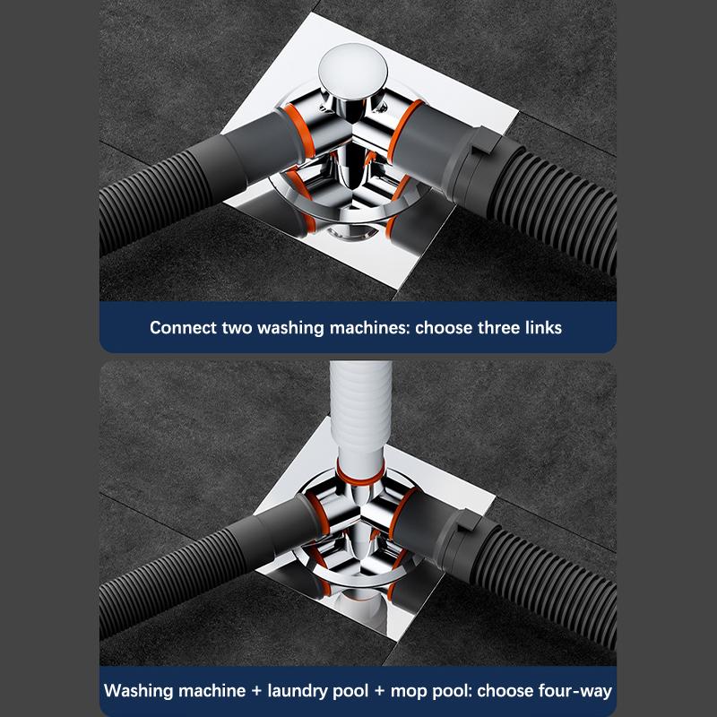 3 In 1 Floor Drain Cover,Washing Machine Floor Drain Cover,Anti-Overflow Deodorant,Garage Floor Drain Shower Drain Cover