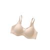 Summer thin seamless underwear women's big breasts show small breasts, gather the upper support to prevent sagging, no steel ring soft support bra