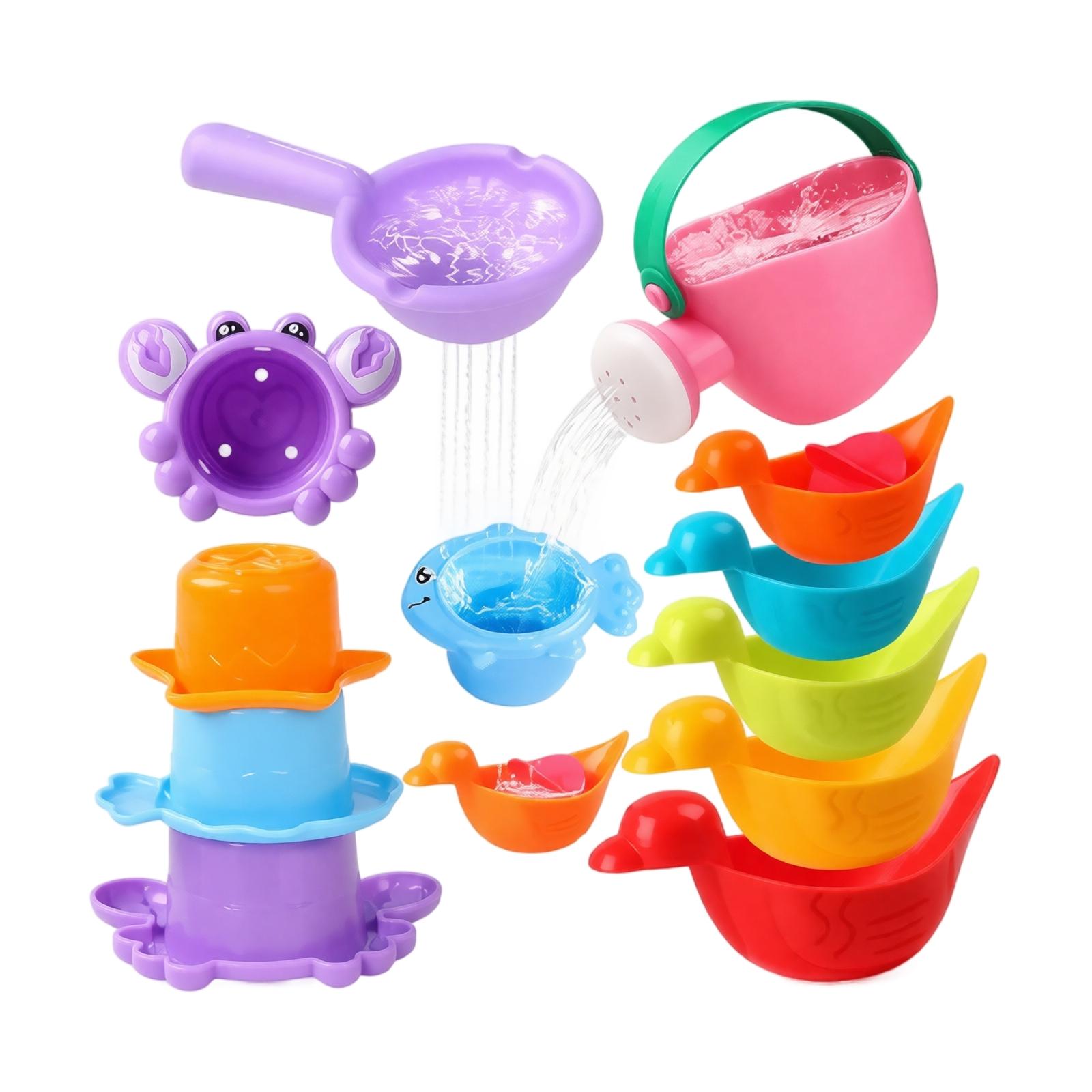 10 Pack Bath Toys - Floating Bath Tub Toys for Toddlers, for Kids, Baby Shower Gifts, Bath Time One Size