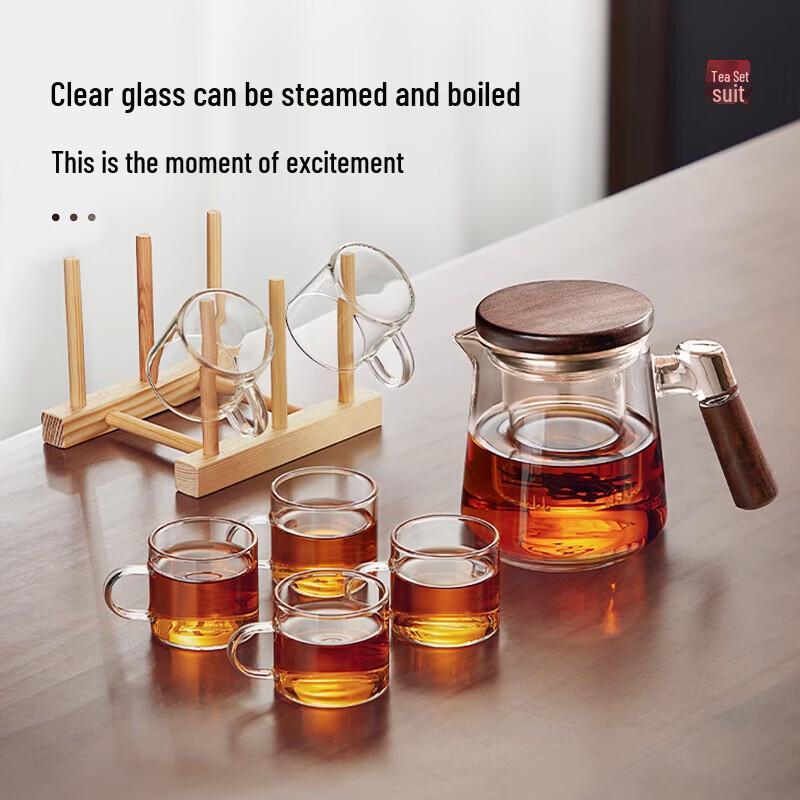 YIHUTEA Chen Ya Transparent Melamine Tea Set