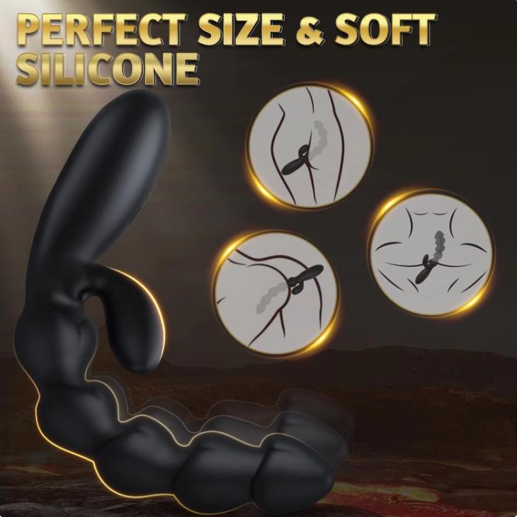 Vibrators for Women With Anal Beads Butt Plug Men Prostate Massager Sexual Dildos Adult Sex Toys for Couples Male Masturbator 18