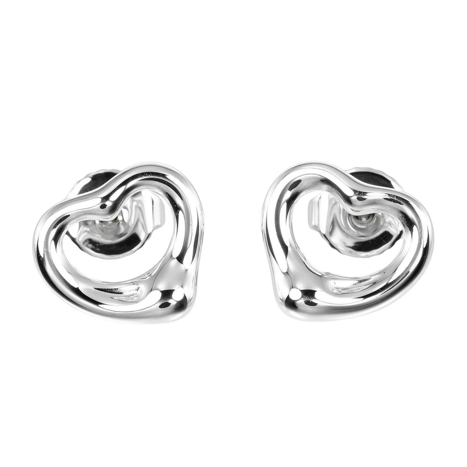 

TIFFANY&Co. Open heart Piercing Silver925 2g Women Used