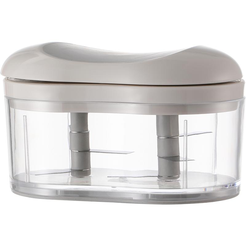 

Manual Garlic Cutter, Hand-Pushed Household Small Meat Grinder, Ginger And Garlic Crusher, Kitchen Mud Cutter білий