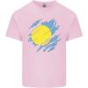 Torn Palau Flag Palauan Day Football Unisexs Light Cotton TShirt