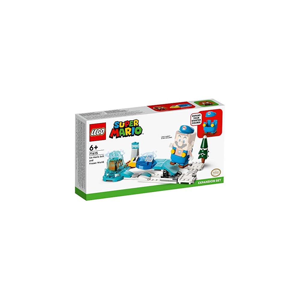 LEGO Super Mario Ice Mario Power-Up and Pen Taro Challenge Building Set Toy for Boys and Girls Ages 6 and Up