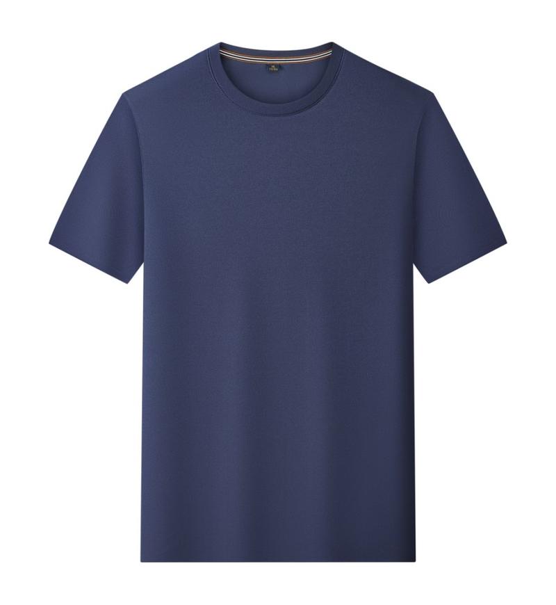 Summer Men's and Women's Short Sleeve T-shirt Soft Lightweight Unisex Cool  Round Neck Tshirt YG-253