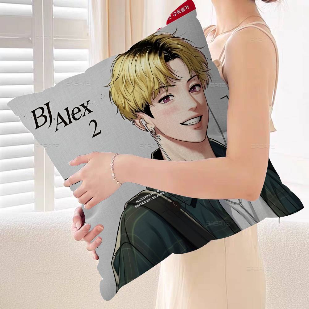 BJ Alex Cushion Cover Decorative Pillow Sofa Home Decor Case Pillow Cases