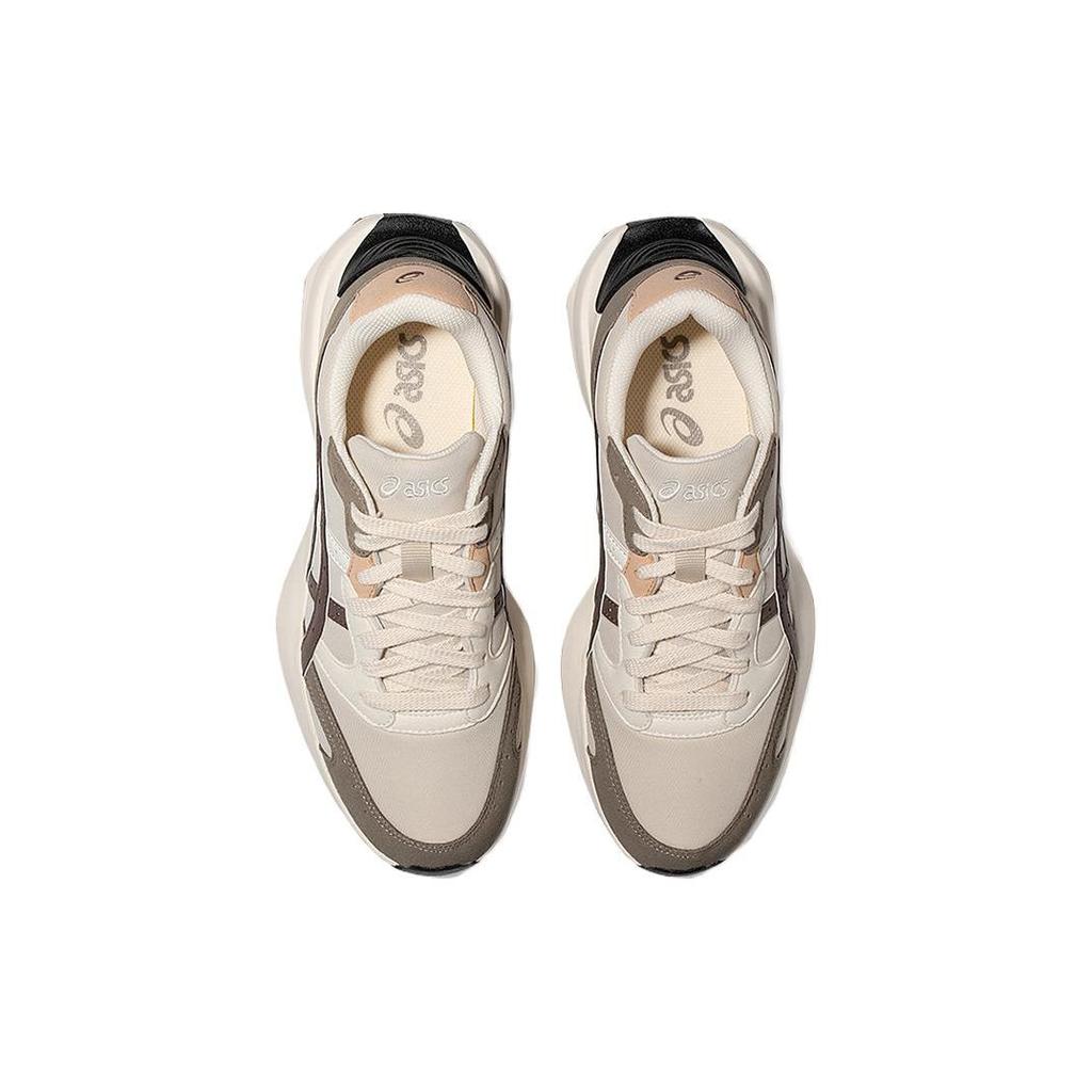 Asics Tarther Sc Fabric Synthetic Leather Versatile Comfortable Low-Top Casual Shoes Unisex Sneaker Gray Brown 1203A433-022