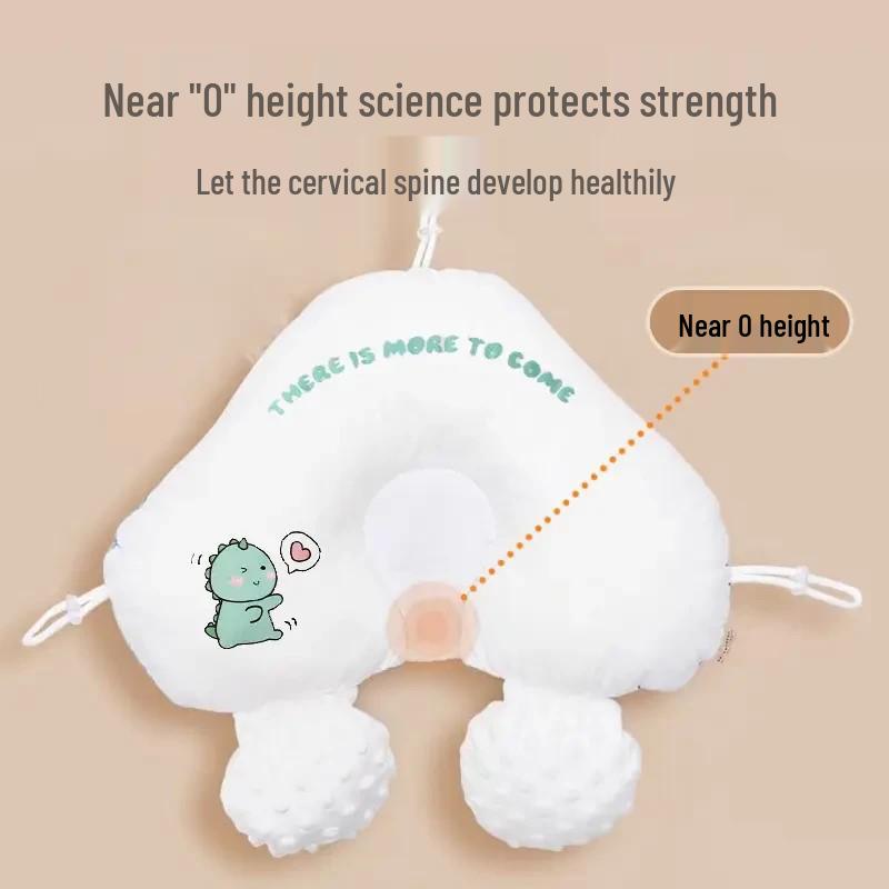 Breathable Baby Comfort Pillow: Adjustable Anti-Startle Side Pillow for Head Shaping and Support