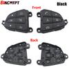 1pair Black/Moka Color Steering Wheel Control Switch Buttons For BENZ C GLC Class W205 W253 A0999050200 A0999050300