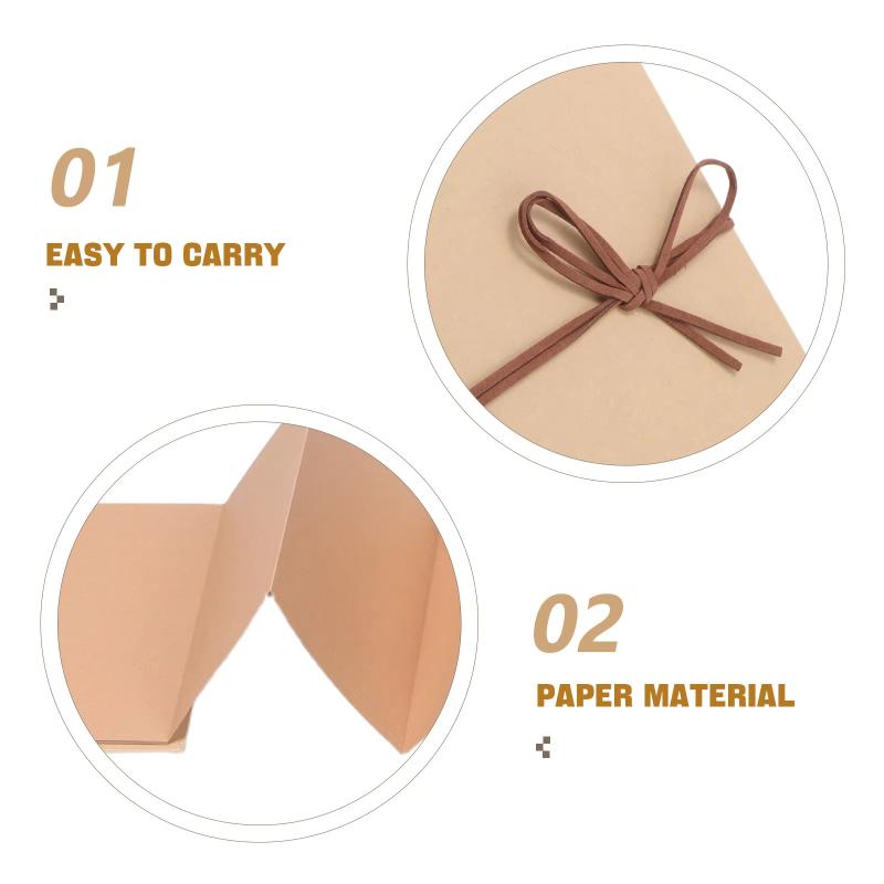 Álbum de Fotos Plegable Estilo Acordeón de 18 Páginas Papel Kraft DIY Scrapbook para Pareja Boda Crecimiento de Bebé Registro de Recuerdos