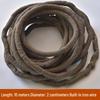 Rattan Decor Faux Vine Branches for Landscaping and Air Conditioner Duct Cover