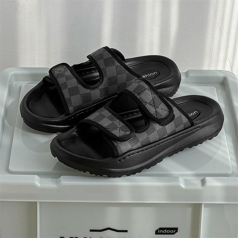 Sandals Men's New Summer Trend Versatile Breathable Sports Casual High-end Beach Shoes 371219-J