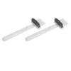 2pcs Hair Comb Cleaner Brush Ergonomic Handle Hair Brush Comb Claw for Removing Dust