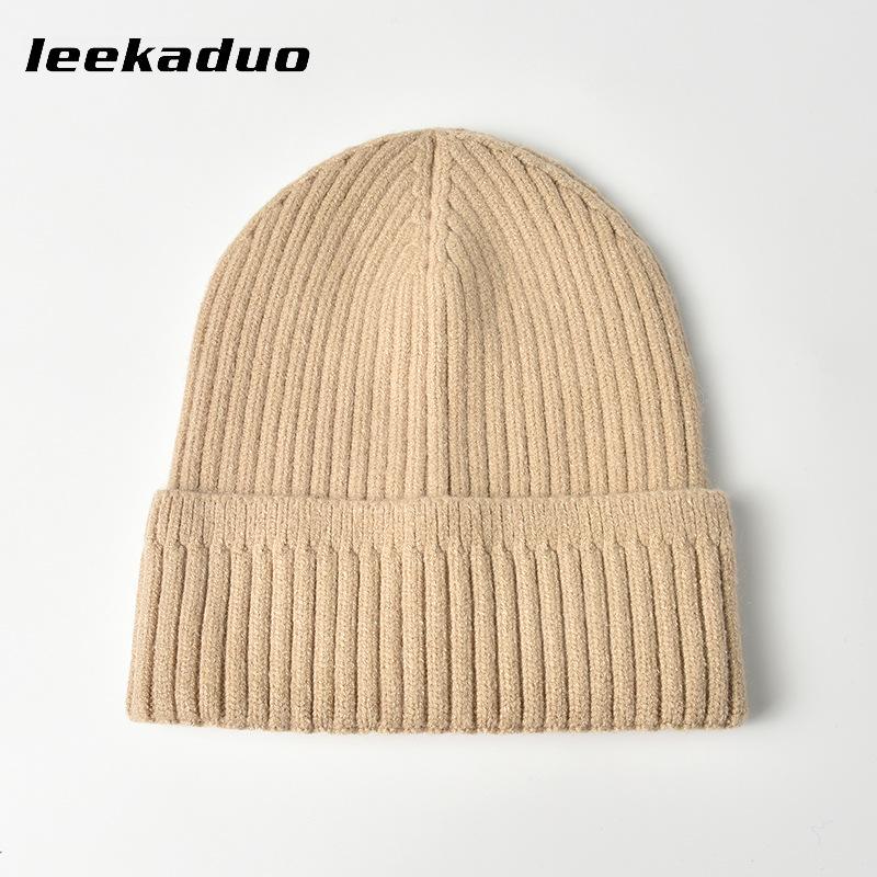 Autumn and Winter Light Board Knitted Hat Women's Versatile Solid Color Wool Hat Warm Ear Protector Cold Hat Men's Tide