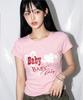 THE GREEN LAB Baby Boat Neck Slim Short Sleeve Tee [Mint]
