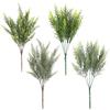 1 Branch??Artificial Plant?No Watering?Reusable?Plastic?Decorative Beautiful Faux Pine Needles?for Balcony?