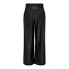 Only Womens/Ladies Faux Leather Wide Leg Palazzo Trousers