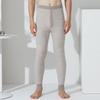 Men's Thick Knitted Jacquard Cashmere Blend Thermal Pants