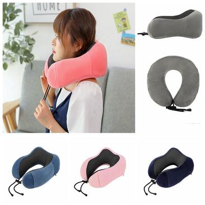 Memory Foam Reisekissen Nackenstützkissen Ohne Tragetasche Ohrstöpsel Maske