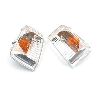ESC ESP909 2 Piezas Retrovisor Lateral con Indicador Lente NARANJA R+L 71748253, 71748252 para Fiat Peugeot Citroen MK3
