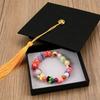 Doctoral Cap Style Gift Box with Tassel Perfect for Graduation Keepsake and Gift Giving