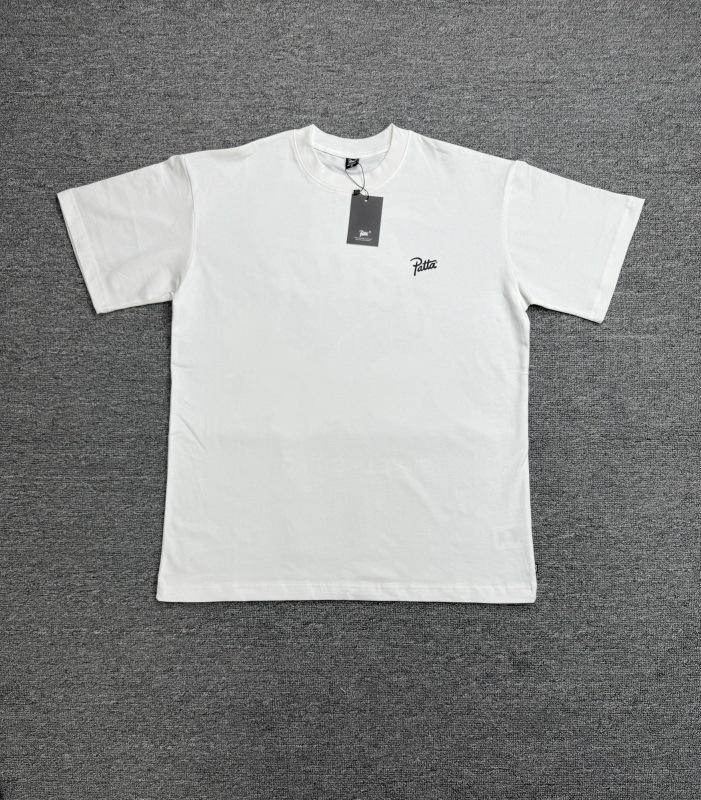 Cross-border trendy brand PATTA European and American street creative fun printing men's and women's casual loose short-sleeved collection T-shirt 