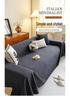 Waterproof, Non-slip Pet Sofa Cover - Urine-Proof, Dirt-Resistant, Anti-Scratch Blanket, Solid Color