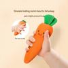 Baby Anti-Startle Carrot Plush Soothing Teether Toy