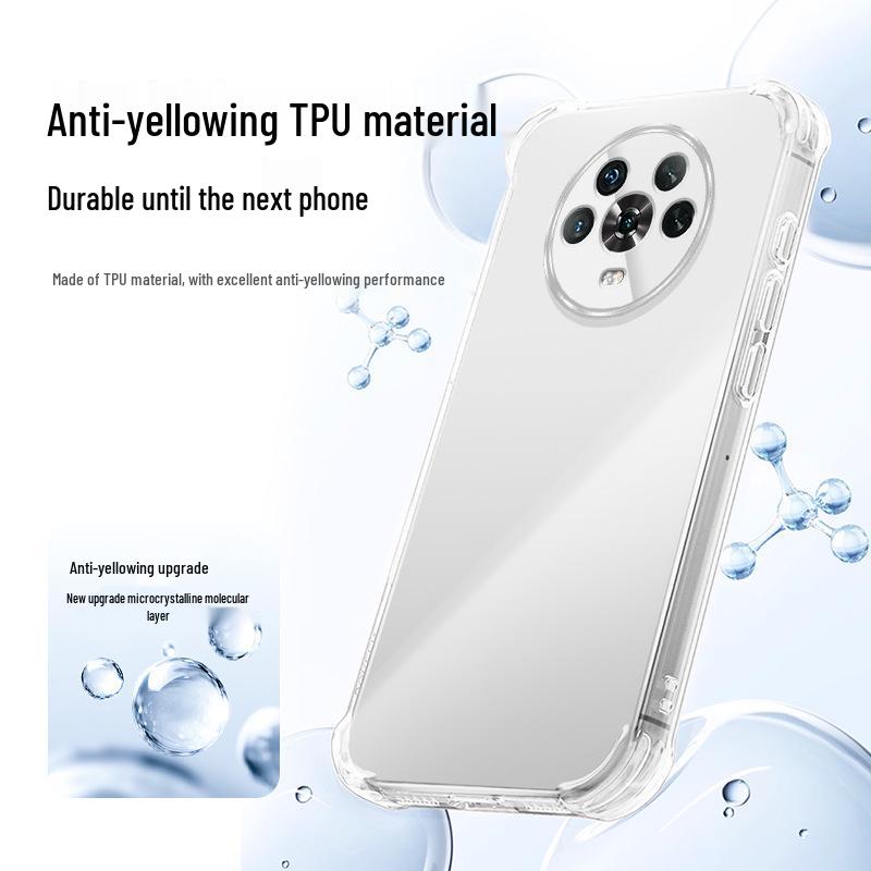 Honor Magic 4 Airbag Corner Anti-drop Transparent Case for Magic 4 Pro/Ultimate Edition
