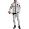 Nike Netherlands Tech Fleece Slim Fit Logo Mid Waist Football Pants Men Bottoms IB6049-025