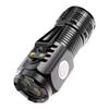 Rechargeable Flashlight with Magnetic Base and Rear Clip, Portable ABS Material for Camping,hiking,patrol,maintenance,emergency Situations,camping