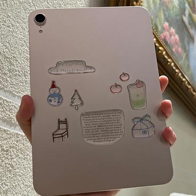 Cartoon 3D Epoxy Stickers DIY Phone Cases Computer Journals CCD Tablet Decorations
