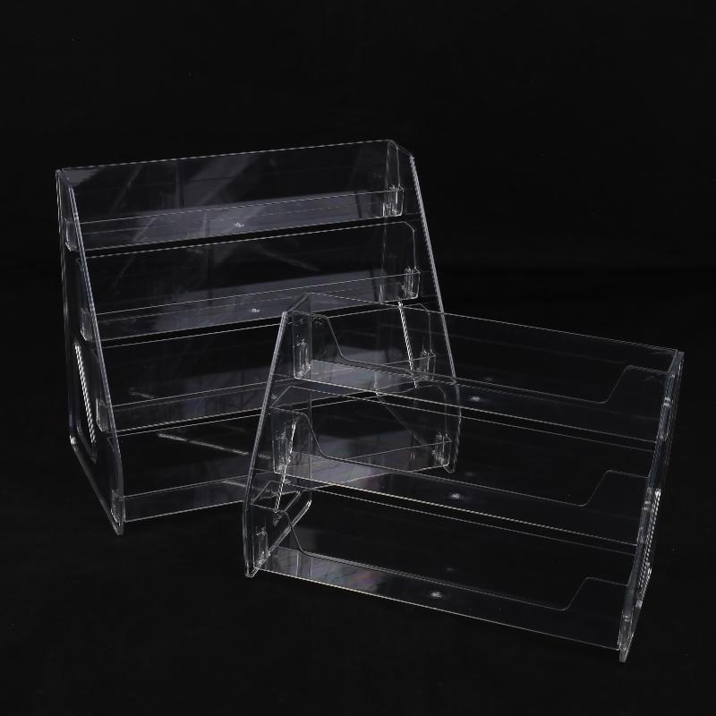1 Set Acryl Mehrschichtiger Lippenstifthalter 3/4/5 Schichten Erhöhter Kosmetik-Aufbewahrungs-Organizer Nagellack Parfüm Display Ständer