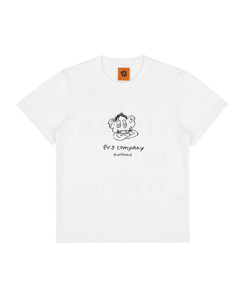 Ialeseuko Goblin Graphic T-Shirt_White