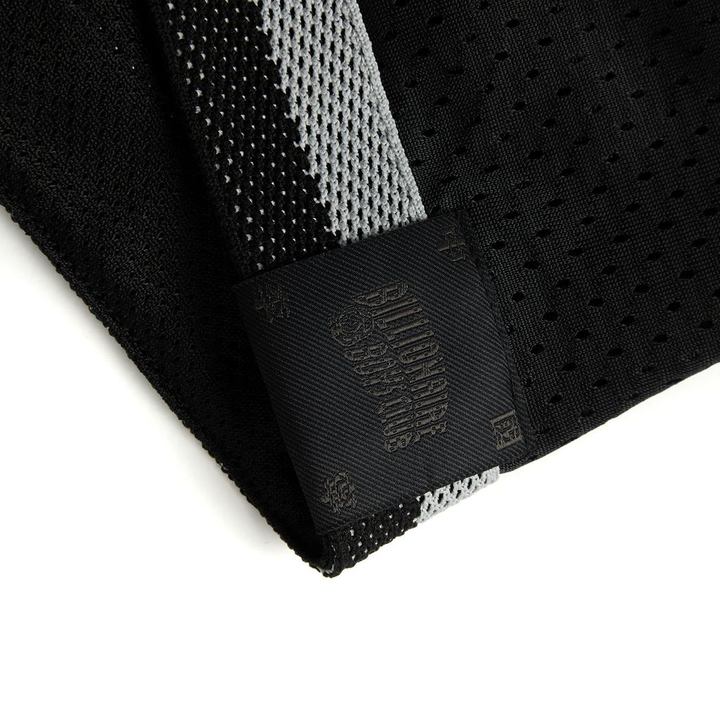 Li Ning X Billionaire Boys Club Skateboard Series Printed Letter Single-Breasted Loose Short Sleeve Shirt Men Shirts Black AFDUC15-2