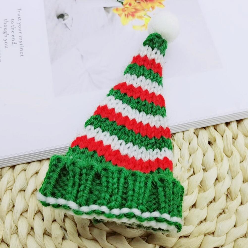 

Кукольная шерстяная шапка для кукольного домика миниатюра 15 см Labubu шапка в тон каваи милые кукольные аксессуары детские игрушки для девочек 02#