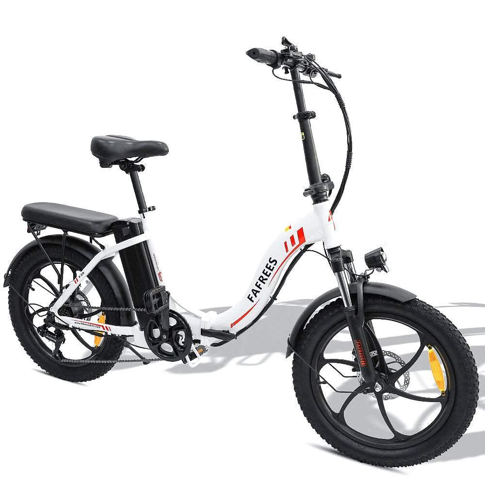 Fafrees F20 Falt-E-Bike, 250W, 36V 16Ah, Shimano 7-Gang, 20"-Reifen, LCD-Display, IP54, Leichtes E-Bike für Stadt & Pendler