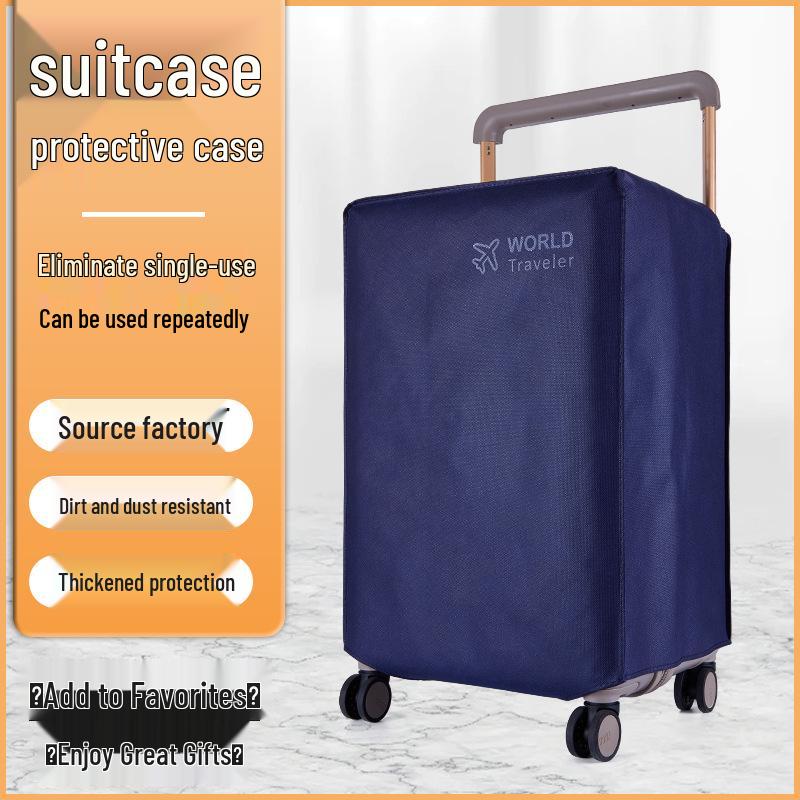 Durable 28-Inch Trolley Suitcase Cover - Wear-Resistant, Thickened Dust Protection for 24/26/30 Inch Luggage
