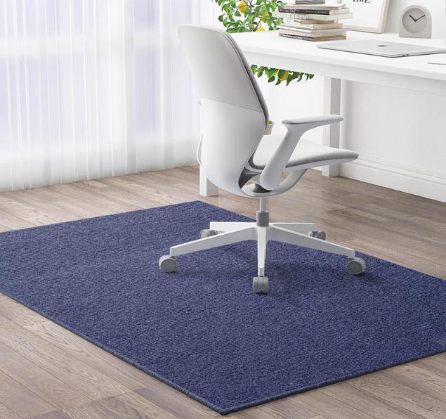 Anti-Slip Office Swivel Chair Mat Gaming Chair Mats Floor Protector Carpet for Living Room Door Mat Home Decorative Rug