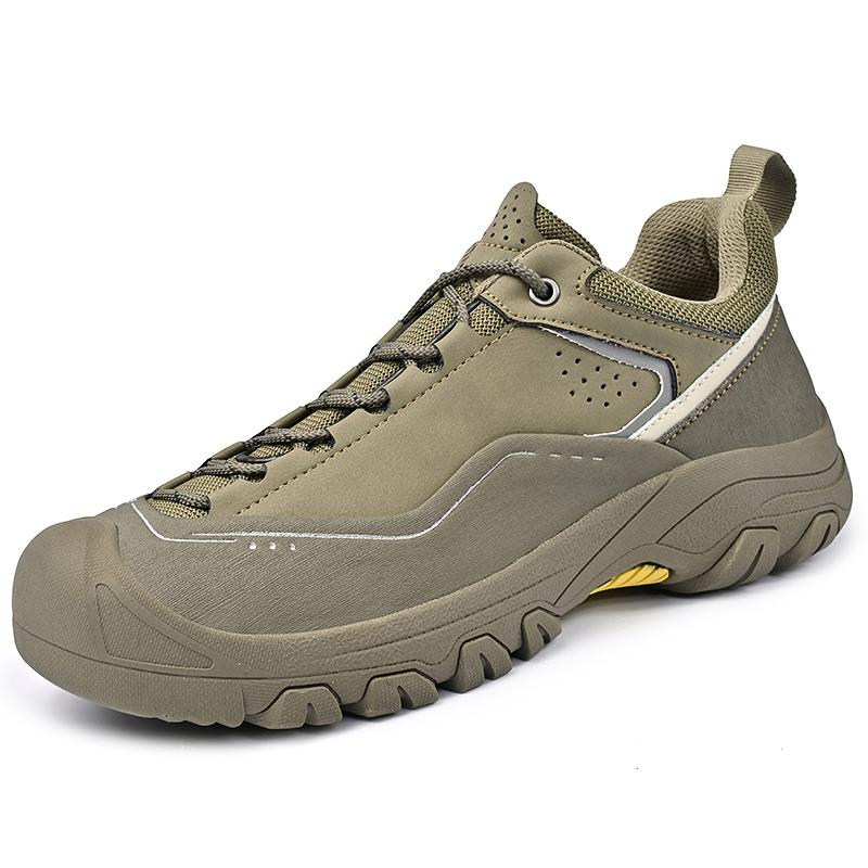 Fashion 2025 Vintage Style Hiking Men Outdoor Waterproof Shoes Versatile Lightweight Non-Slip Sport Trekking Mens Sneakers Size 38-46