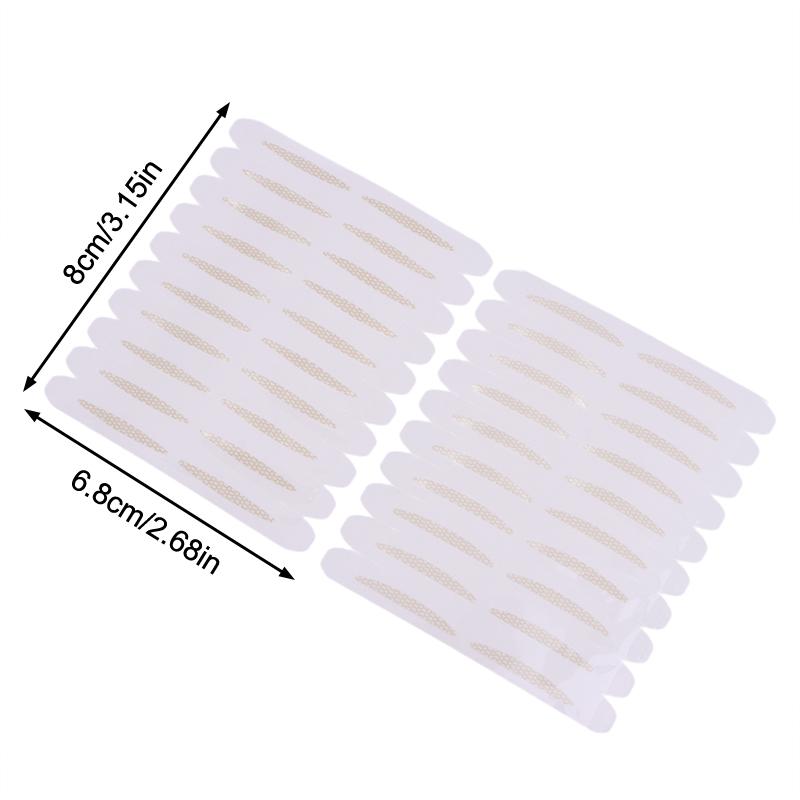 60/100/120 Patches Double Eyelid Stickers With Handle Natural Invisible And Long-Lasting Shaping Big Eye Beauty Tapes Tool