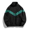 Frühlings- und Herbstmantel Herren Jugend Sportoberteil Herren Freizeit Farbe Stehkragen Jacke Herren Leicht und atmungsaktiv