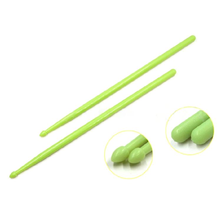 5A Nylon Drum Sticks Cool Fluorescent Drum Sticks Glow in The Dark Drumsticks