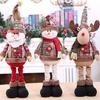 Children's Toys Christmas Plush Dolls Creative Santa Claus Christmas Tree Decorations Snowman Window Children's Christmas Gifts