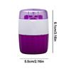 Stainless Steel Pill Cutter 3In1 Pill Storage Box Dust Proof Divider Organizer Crusher Pill Box Hygienic Healthy For Travel